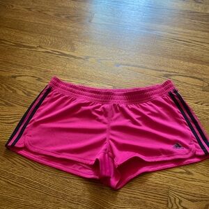 Adidas pink shorts